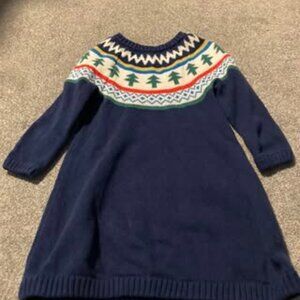 Hanna Andersson sweater dress size 2T